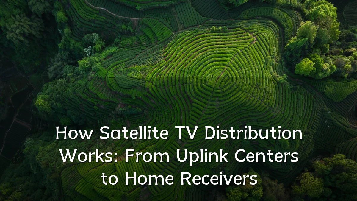 How Satellite TV Distribution Works: From Uplink Centers to Home Receivers