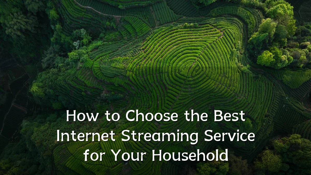 How to Choose the Best Internet Streaming Service for Your Household