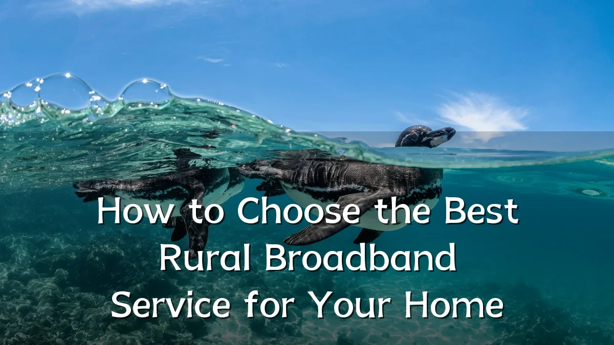 How to Choose the Best Rural Broadband Service for Your Home