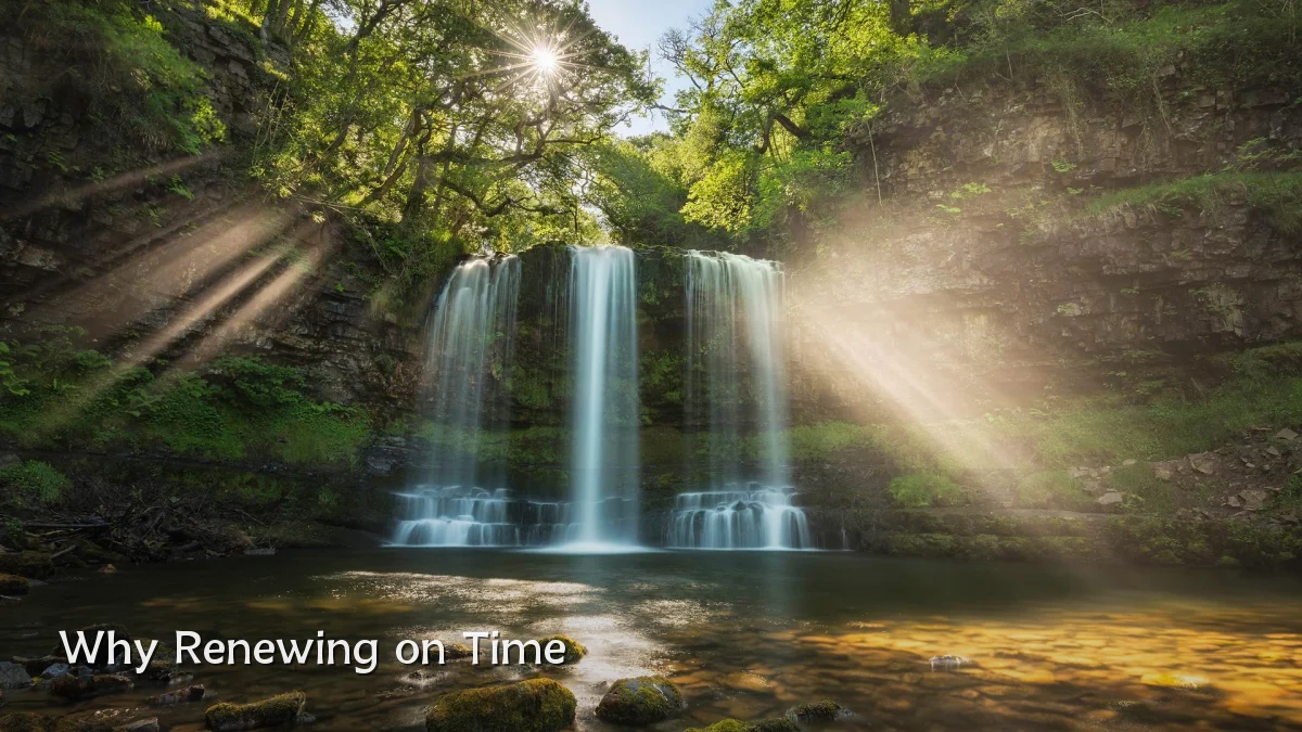 Why Renewing on Time