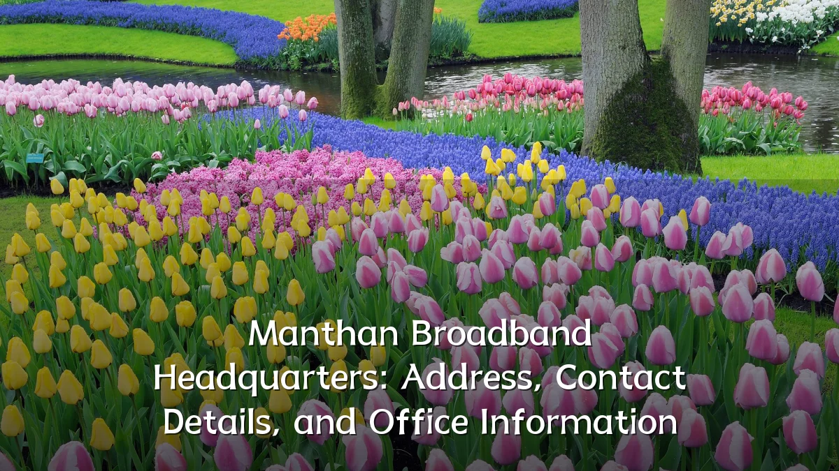 Manthan Broadband Headquarters: Address, Contact Details, and Office Information