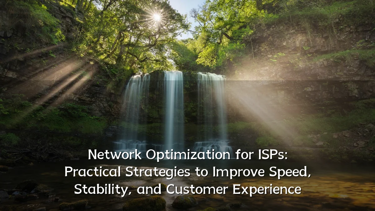 Network Optimization for ISPs: Practical Strategies to Improve Speed, Stability, and Customer Experience