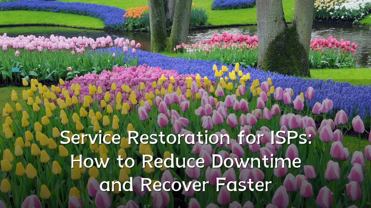 Service Restoration for ISPs: How to Reduce Downtime and Recover Faster