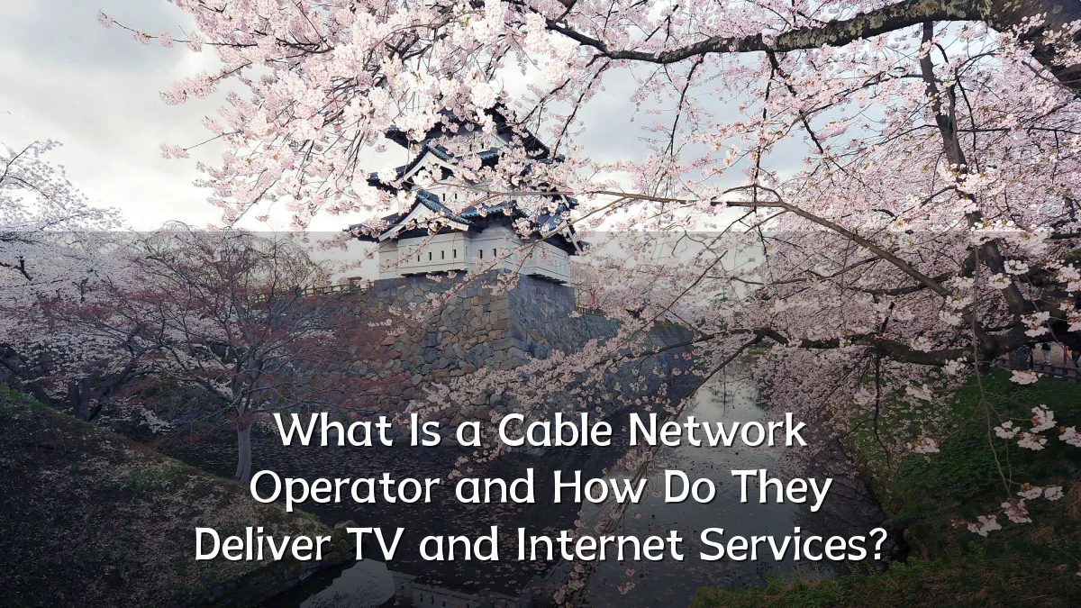 What Is a Cable Network Operator and How Do They Deliver TV and Internet Services?